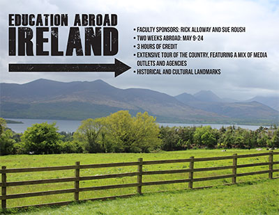 Education Abroad: Ireland poster